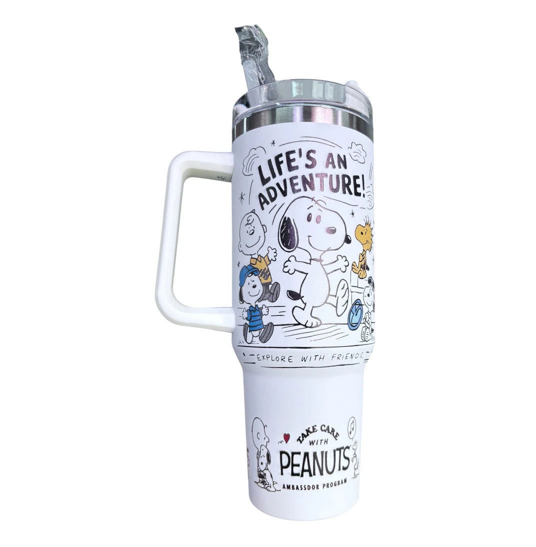 Termo snoopy 1200 ml acero inoxidable 5