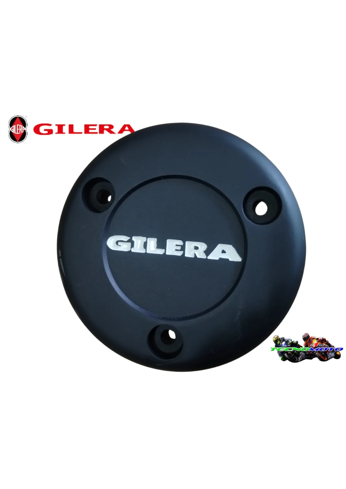 TAPA MOTOR SMASH REDONDA NEGRA -GILERA [GILERA] -46907