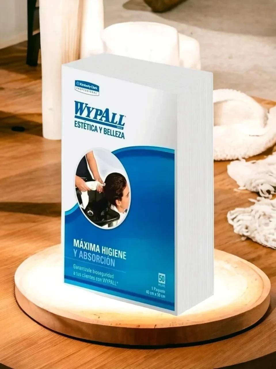 wypall toalla cabello 