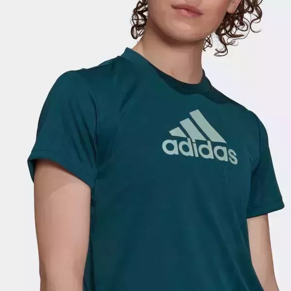 POLERA PRIMEBLUE DESIGNED 2 MOVE LOGO SPORT 3