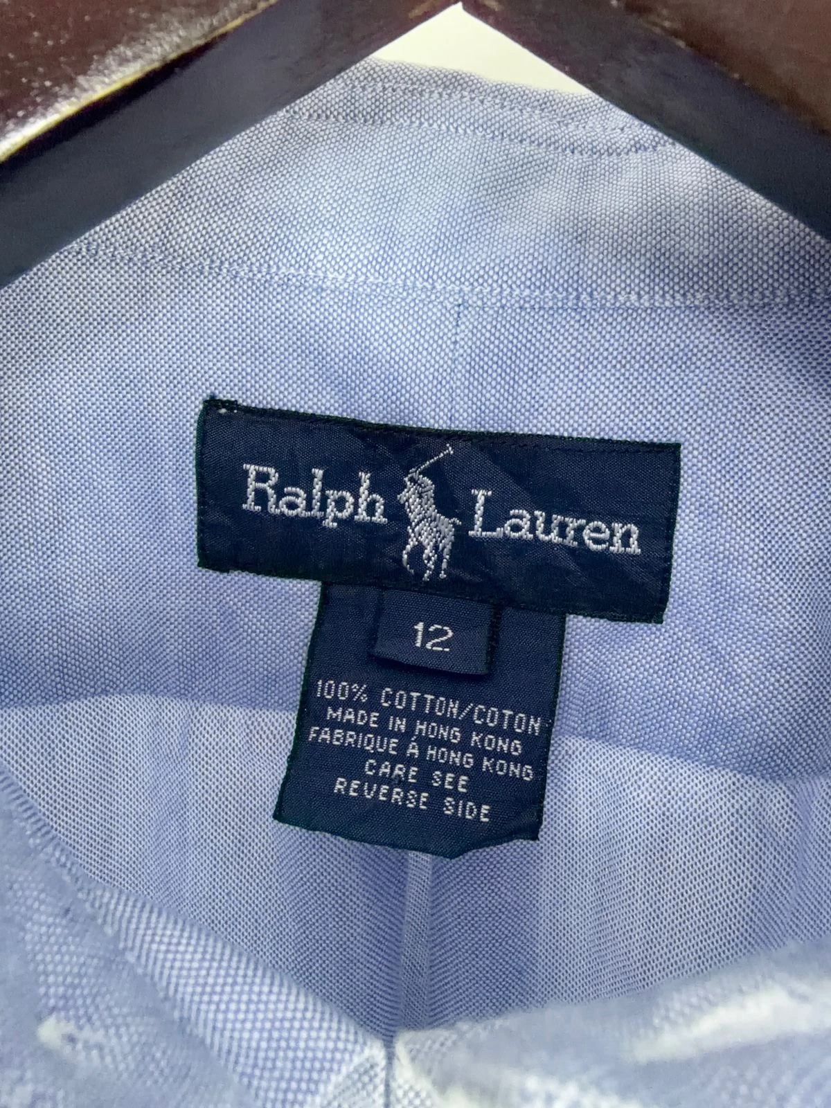 RALPH LAUREN CLASSIC OXFORD SHIRT 3