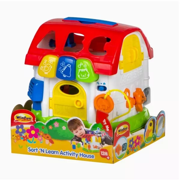 Casita de juegos con luces y sonido Winfun
