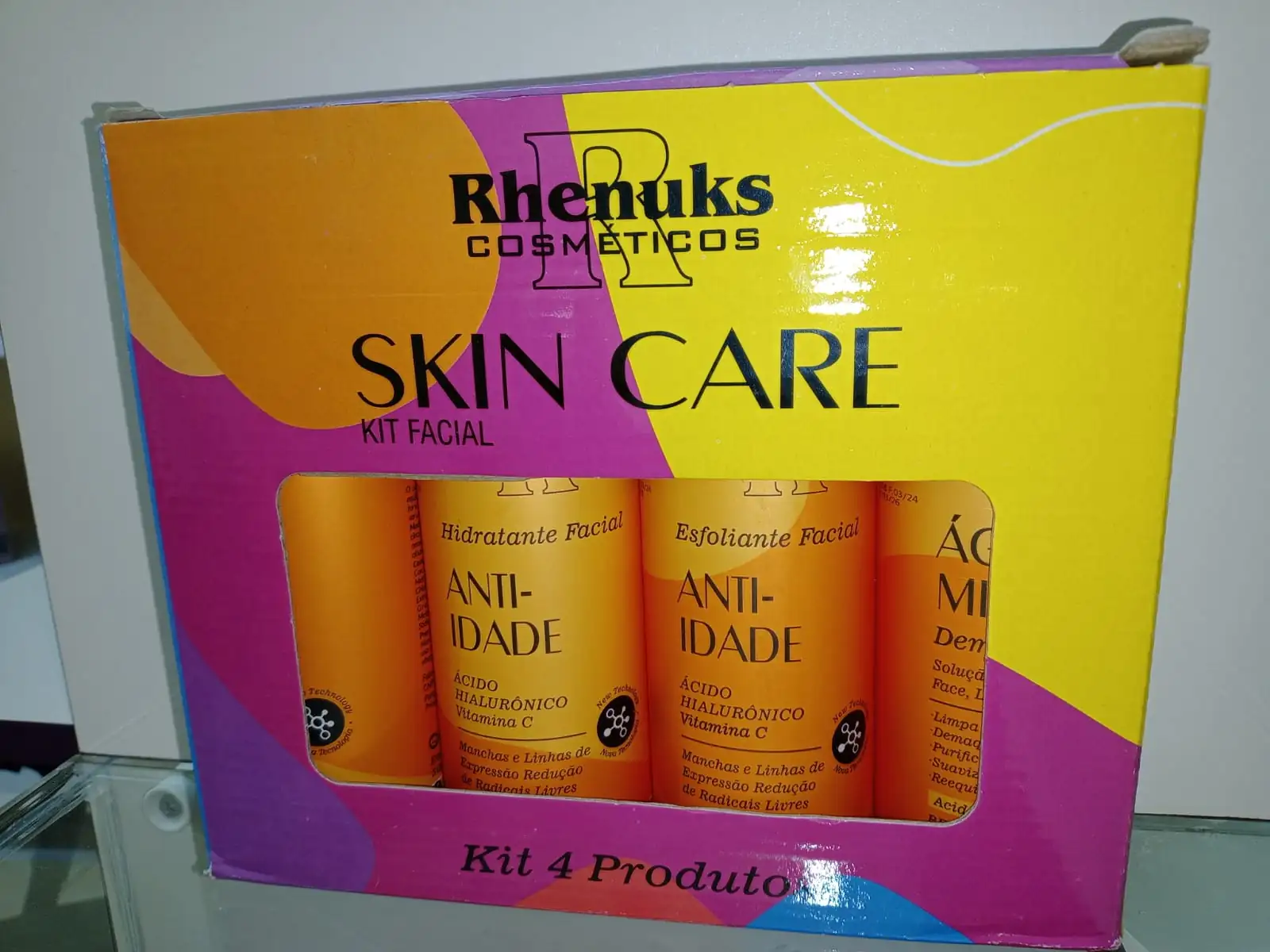 Kit facial anti edad