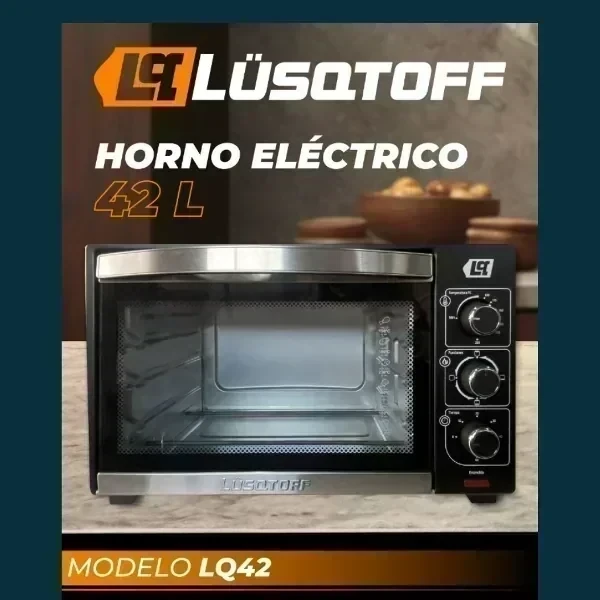 Horno Electrico Lusqtoff 42lts. 1600w. 4