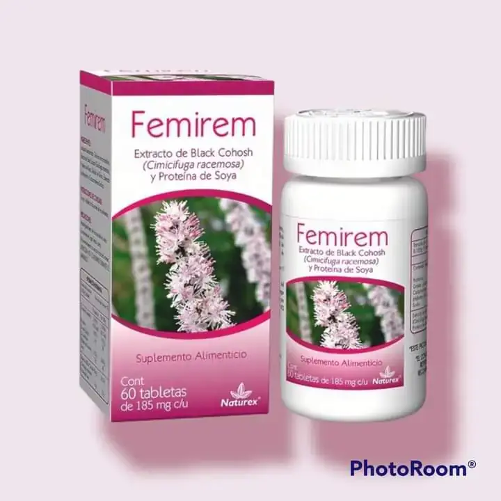 FEMIREM ( cimicifuga remosa y proteina de soya ) 