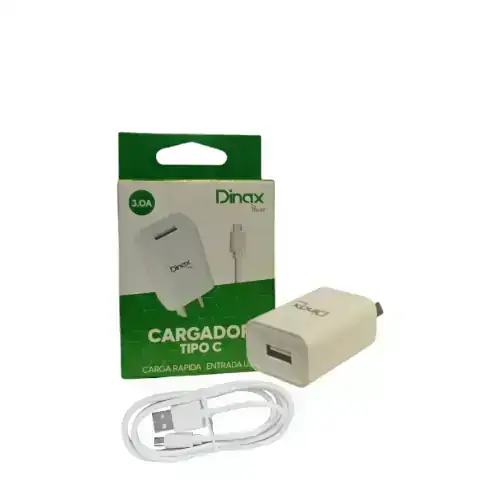 CARGADOR DINAX TIPO C 3.0A