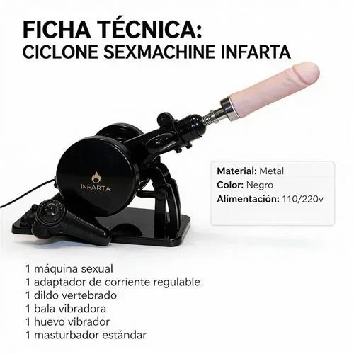 Sex Machine Cyclone - 5% trans - 10% efectivo 2