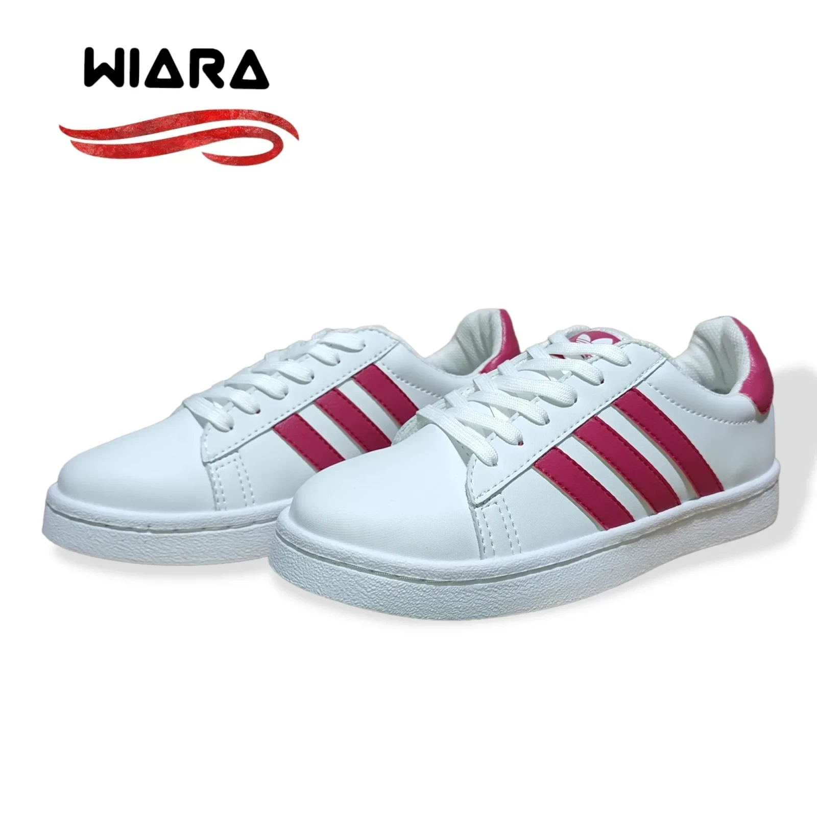 Adidas Dama Blanco/Fucsia 5
