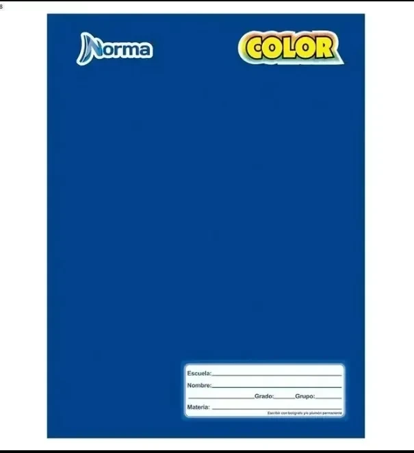 Cuaderno cosido profesional blanco norma 100 hojas 3