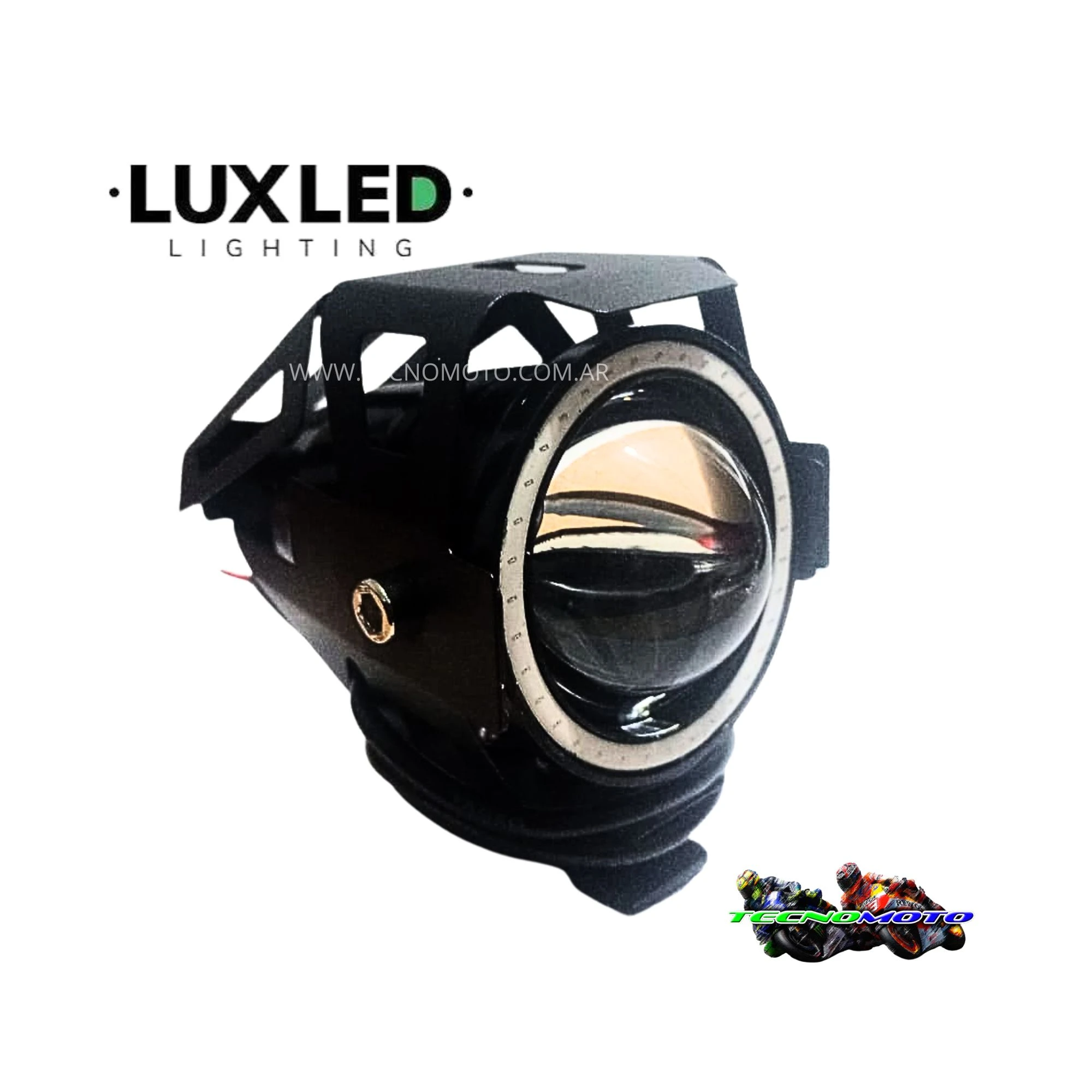 FAROL AUXILIAR LED OJO ANGEL DJ-U710WBLUE -AZUL-50177