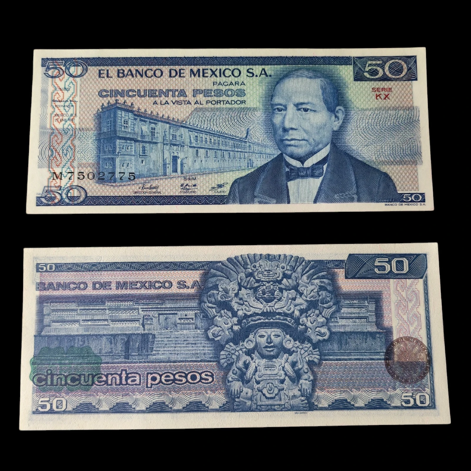 ° México 50 Pesos UNC