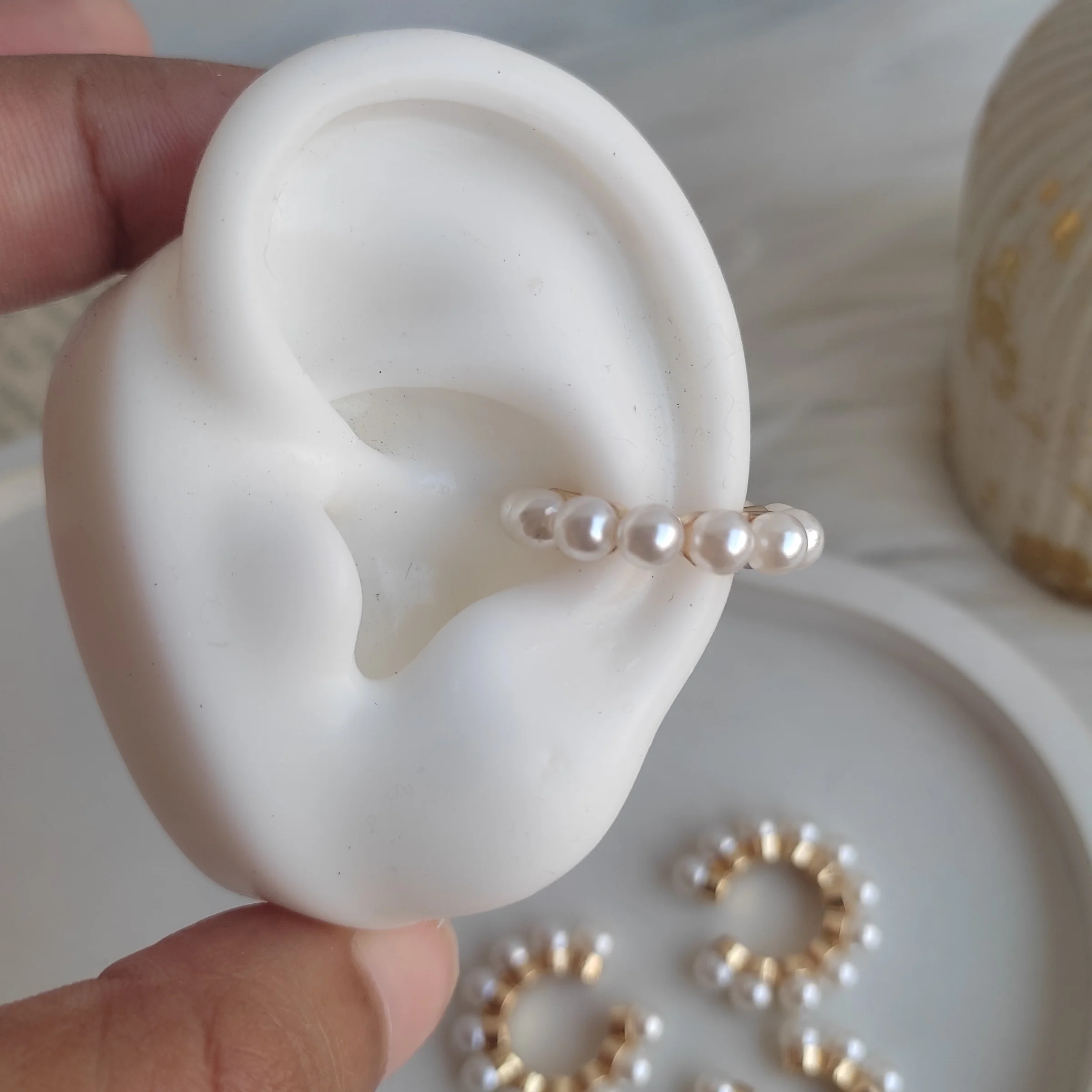 EARCUFF PERLAS