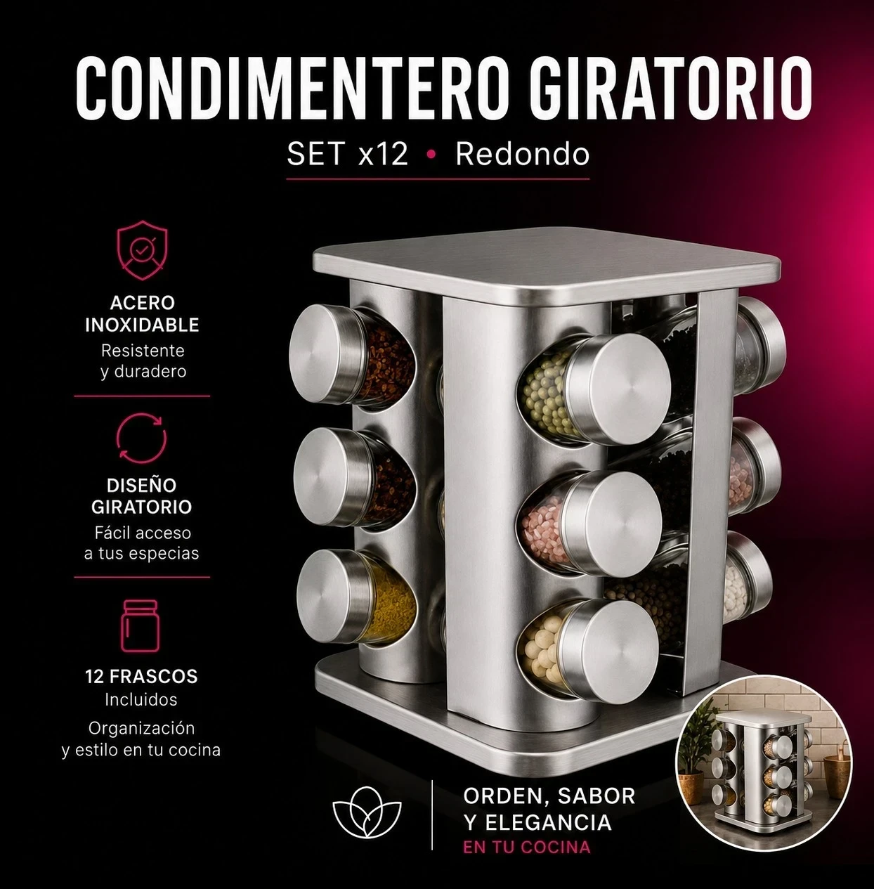 SET ESPECIERO X12