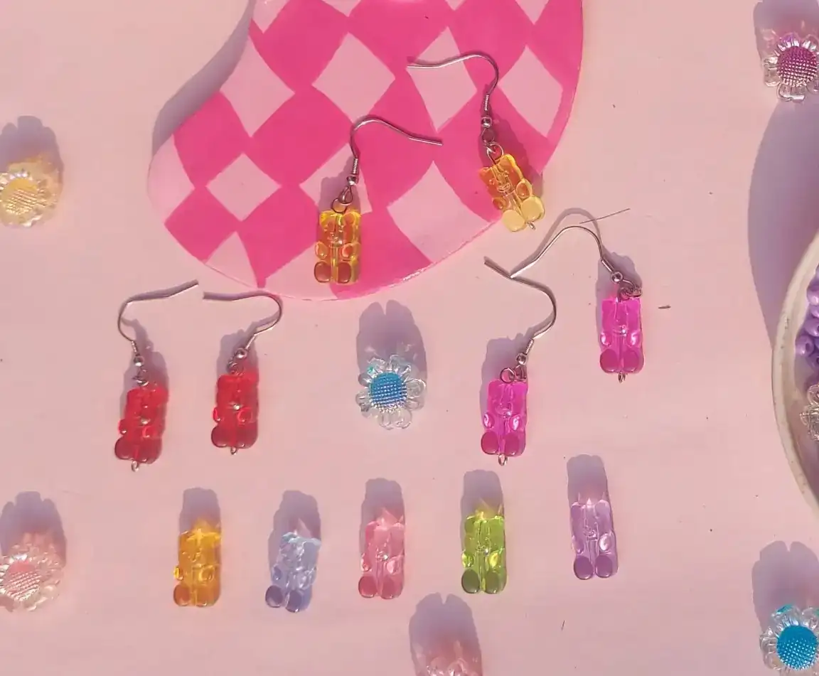 Aretes de osito  3