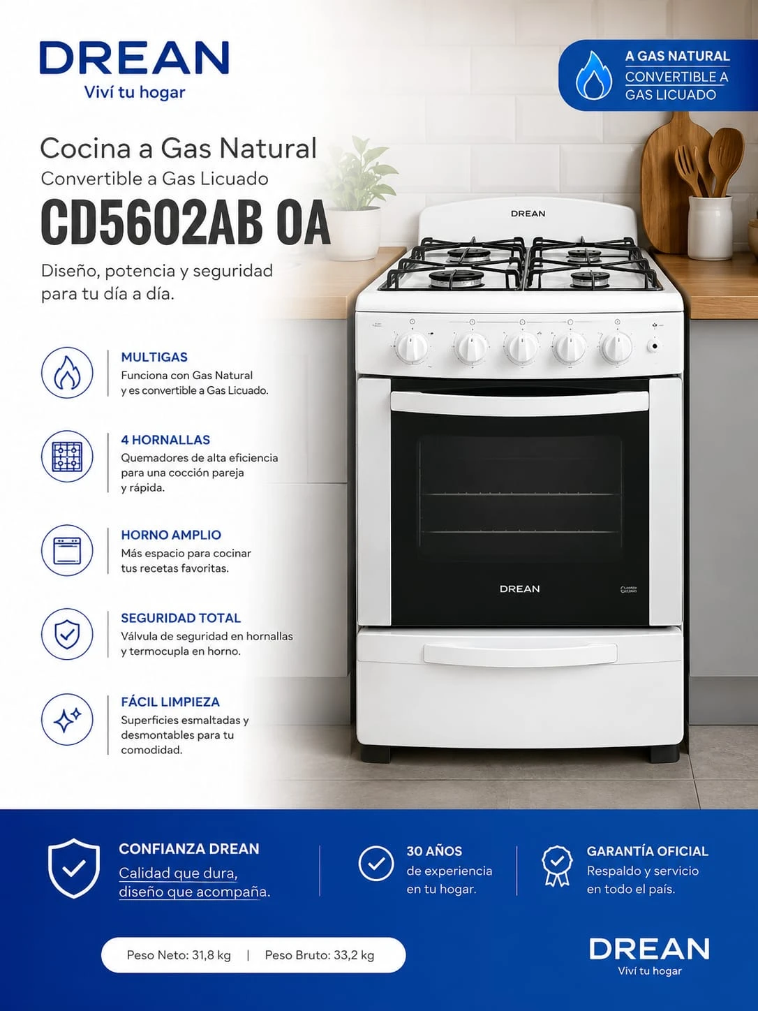 Cocina Drean 