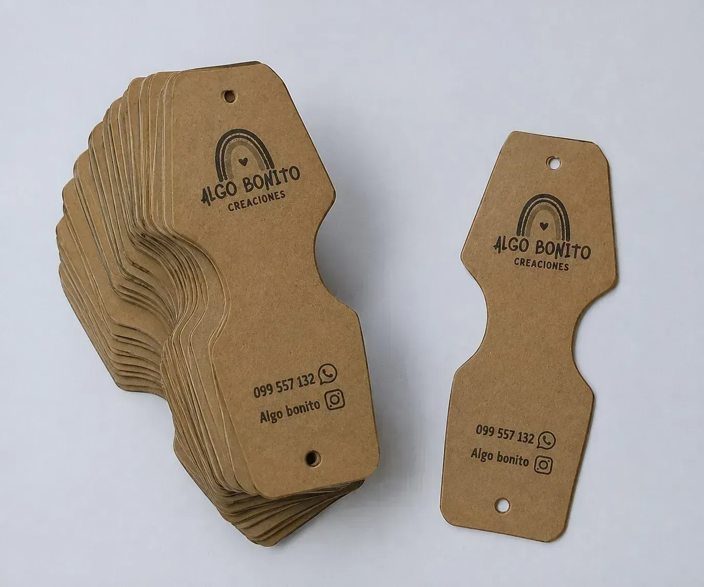 Etiquetas tags pack por 50 unidades 