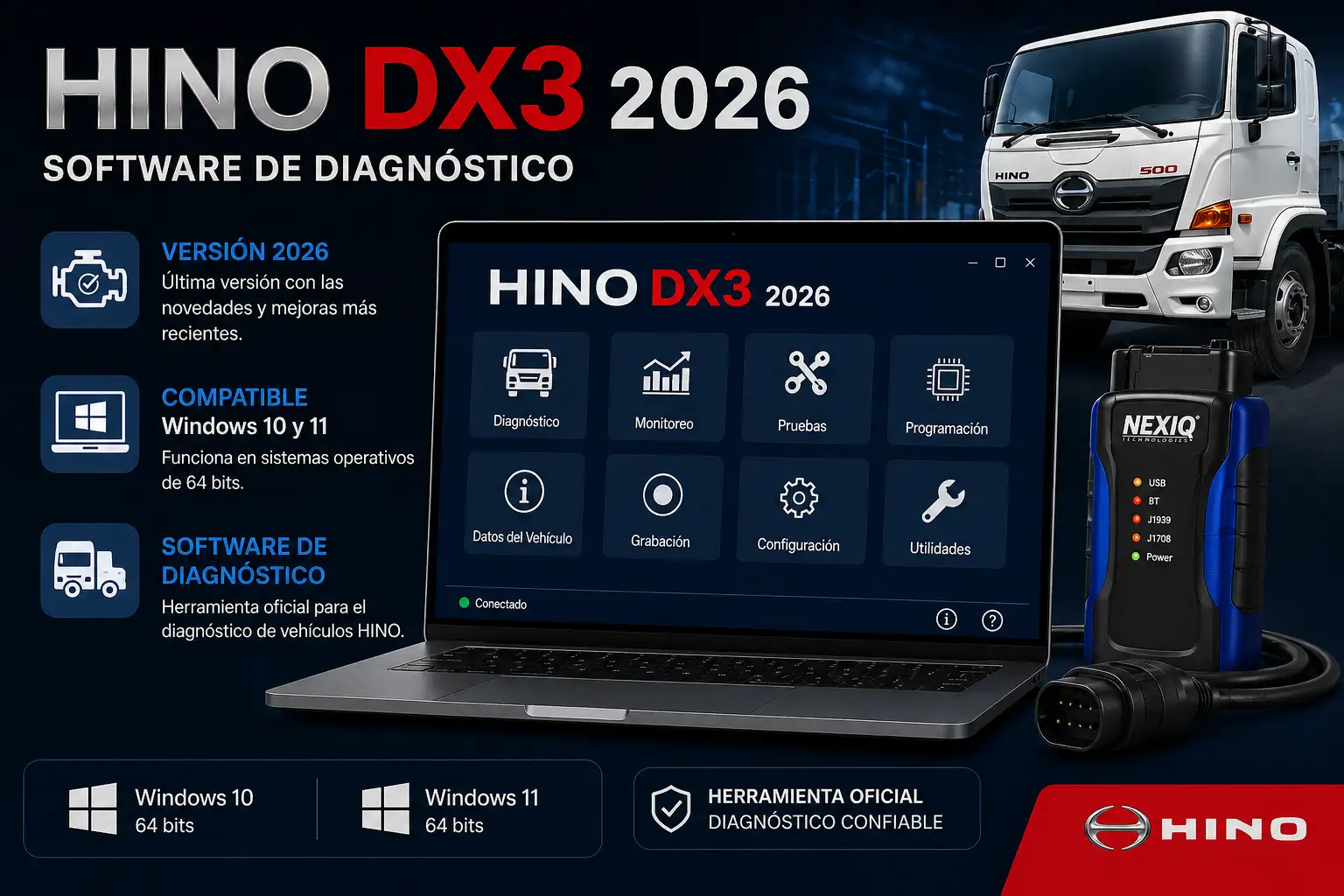 HINO DX3 2026 ÚLTIMA ACTUALIZACIÓN 
