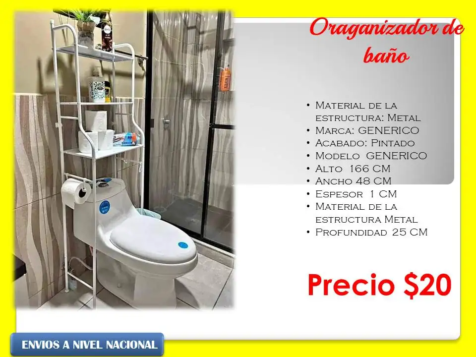 Organizador de baño 3