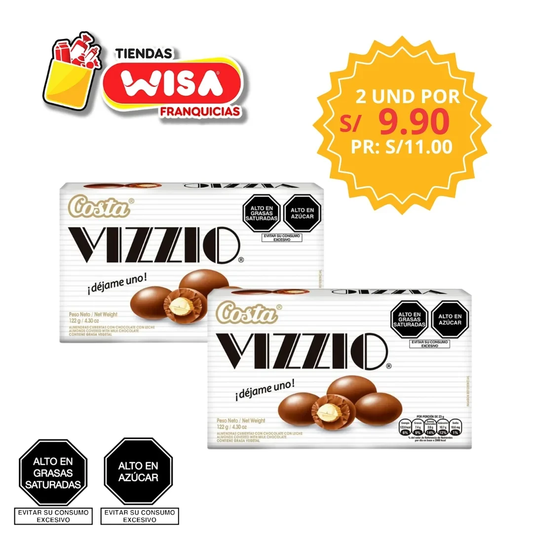 Vizzio Almendra 2 UND a 9.90