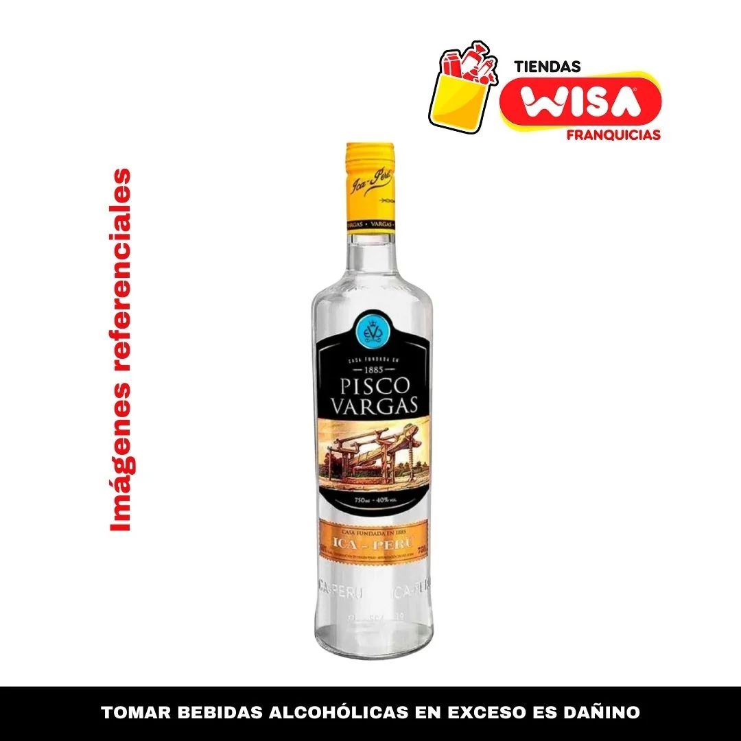 Pisco Vargas 750 ML