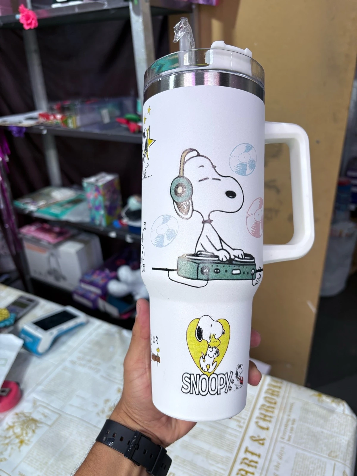 TERMO DE ACERRO INOXIDABLE 1200 ml. COLECCION SNOOPY 3