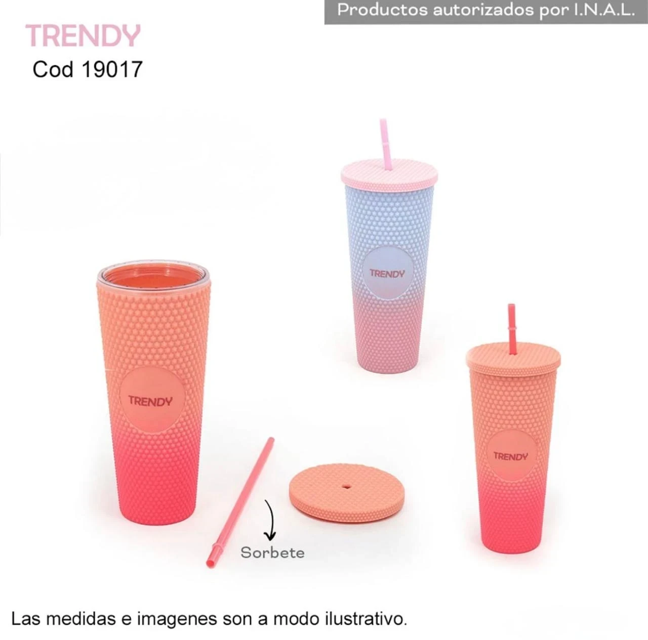 VASO TRENDY 750ML 19017