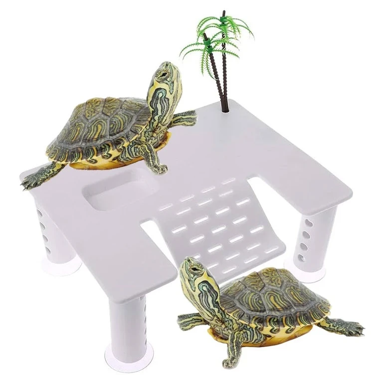 Plataforma Isla Flotante para Tortuga 18*14*8cm Nf-06