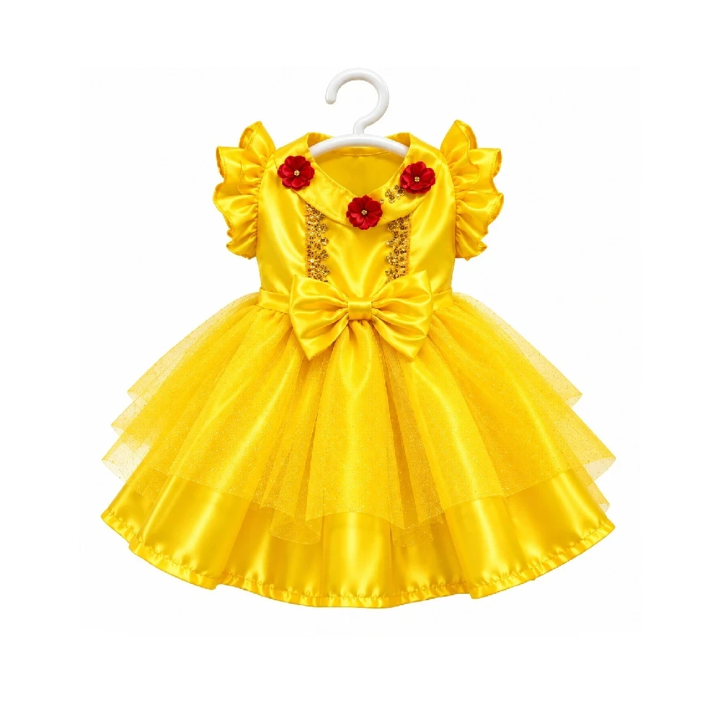 Disfraz vestido Princesa Bella 