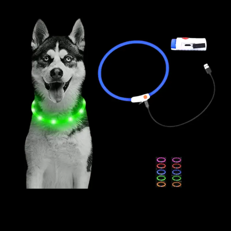 COLLAR LED PARA MASCOTA