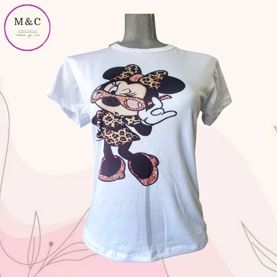 Blusa basica estampada T-G 3