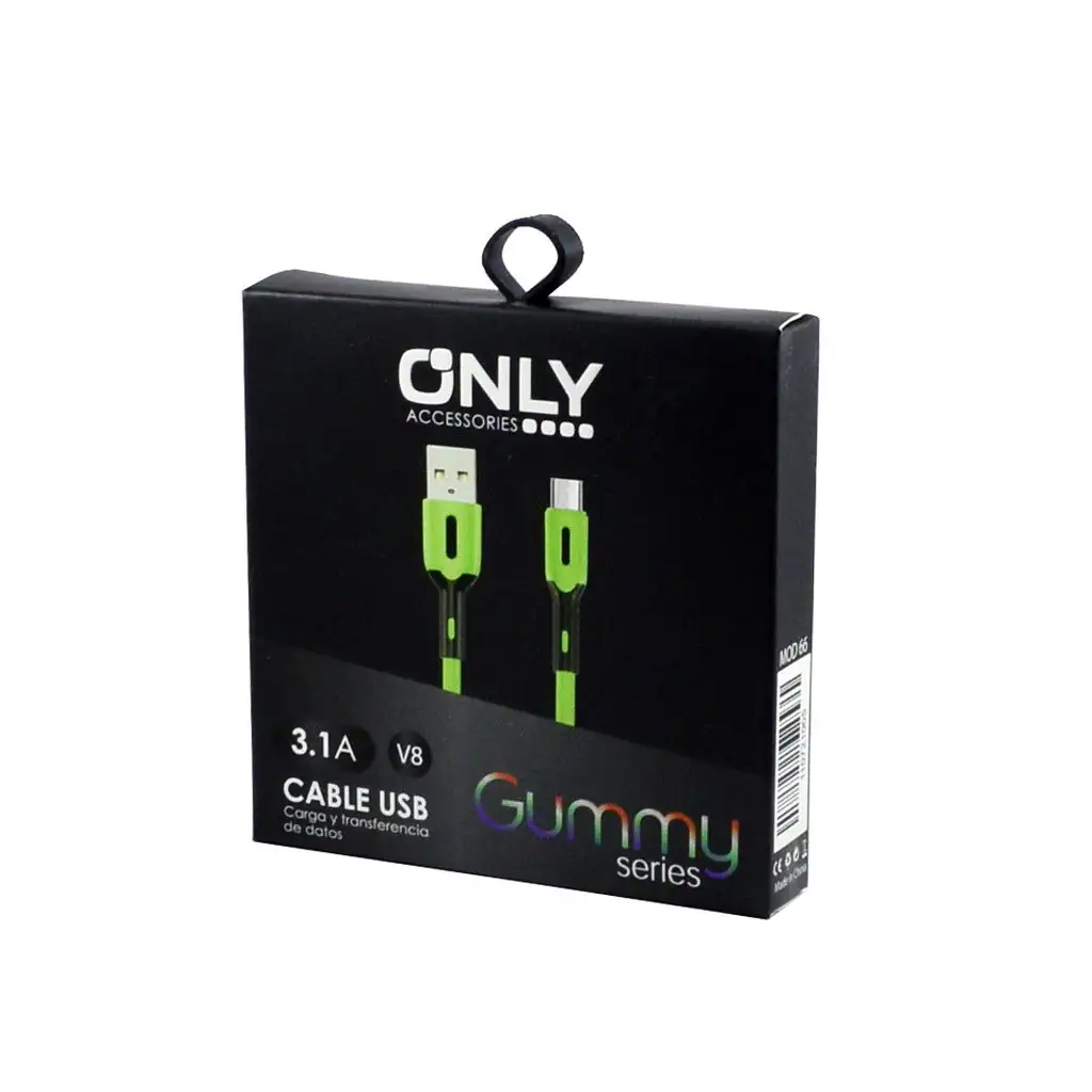 Cable usb gummy tipo c  2