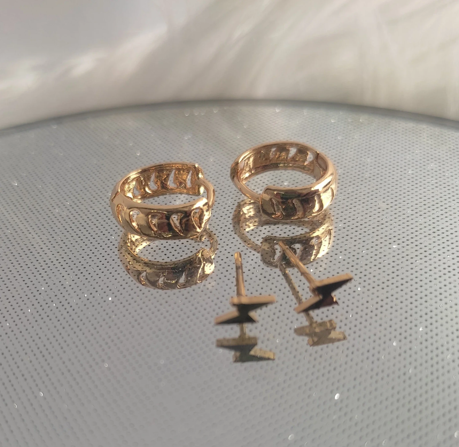 DUO ARETES RAYITO  2
