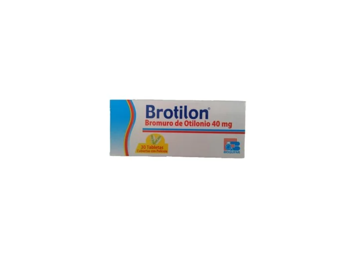 BROTILON X 30 TBL BROMURO DE OTILONIO 40 MG