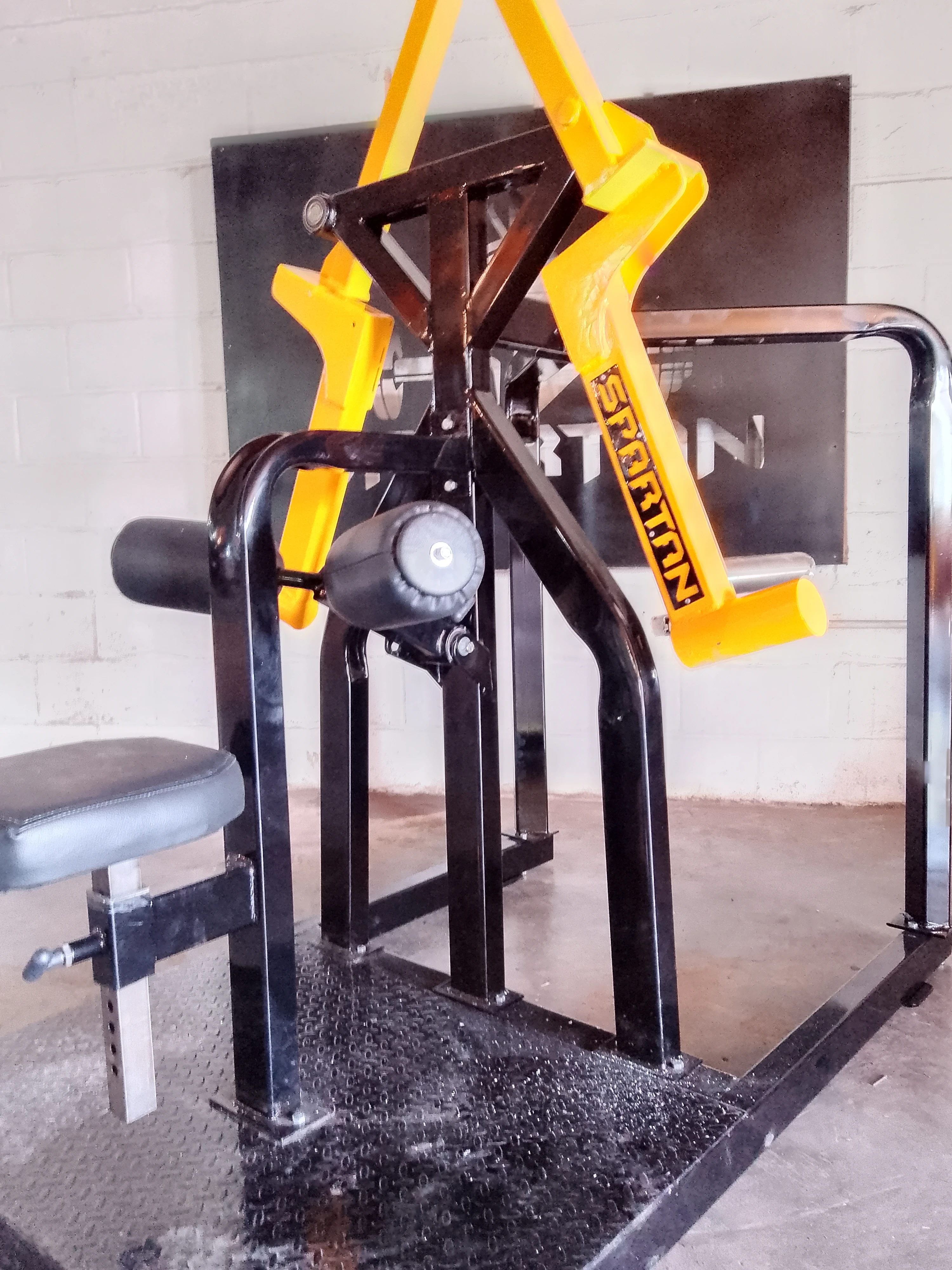 Maquina para espalda peso libre 3