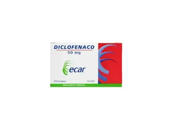 DICLOFENACO 50 MG X 250 TBL ECAR