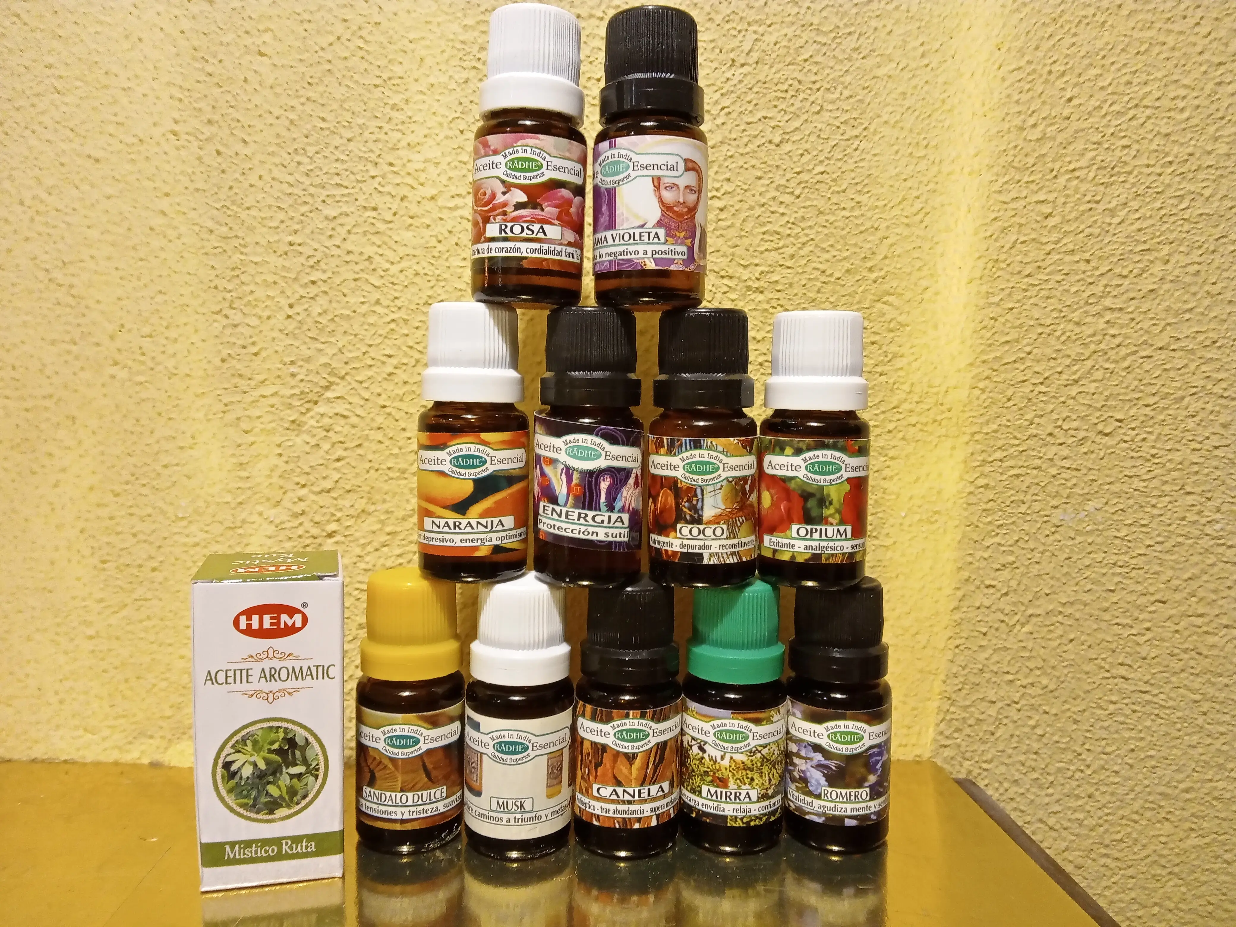 Aceites escenciales