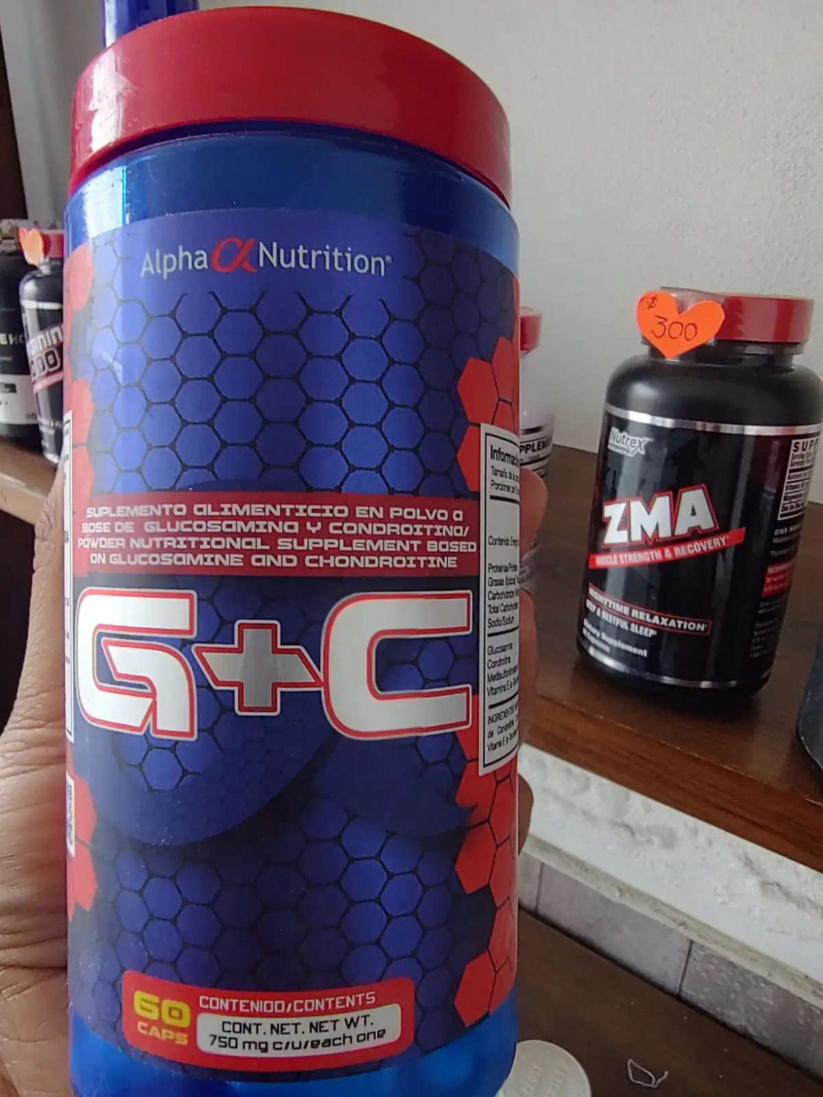 Glucosamina y condroitina