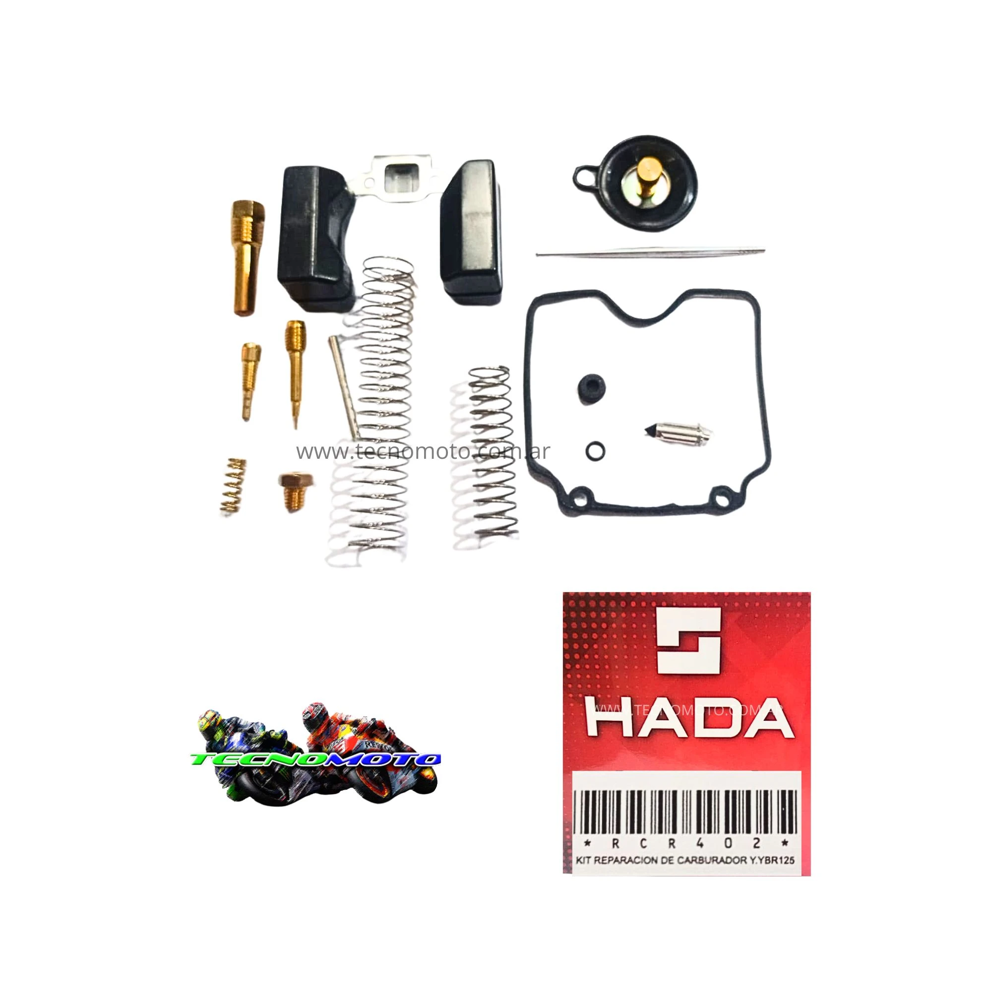 KIT REP.CARBURADOR YAMAHA 125 YBR C/FLOTANTE 