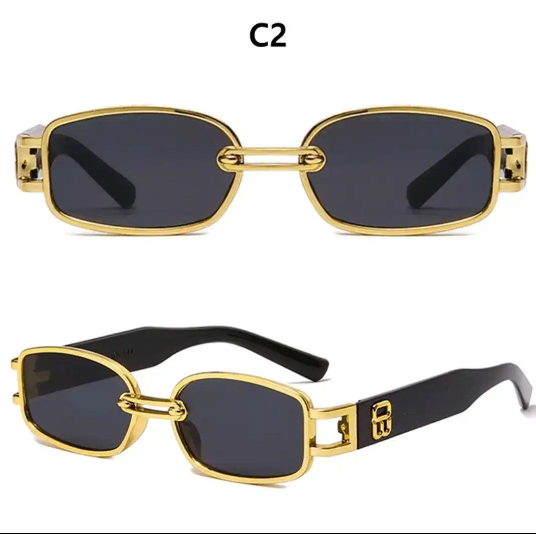 Lentes de sol Cuadro Chico - Black & Golden