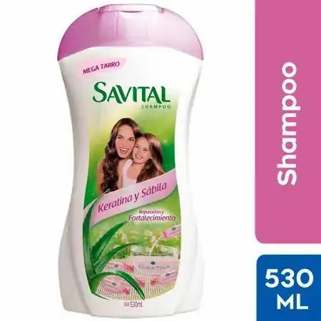 Shampoo Savital Keratina y Sábila 