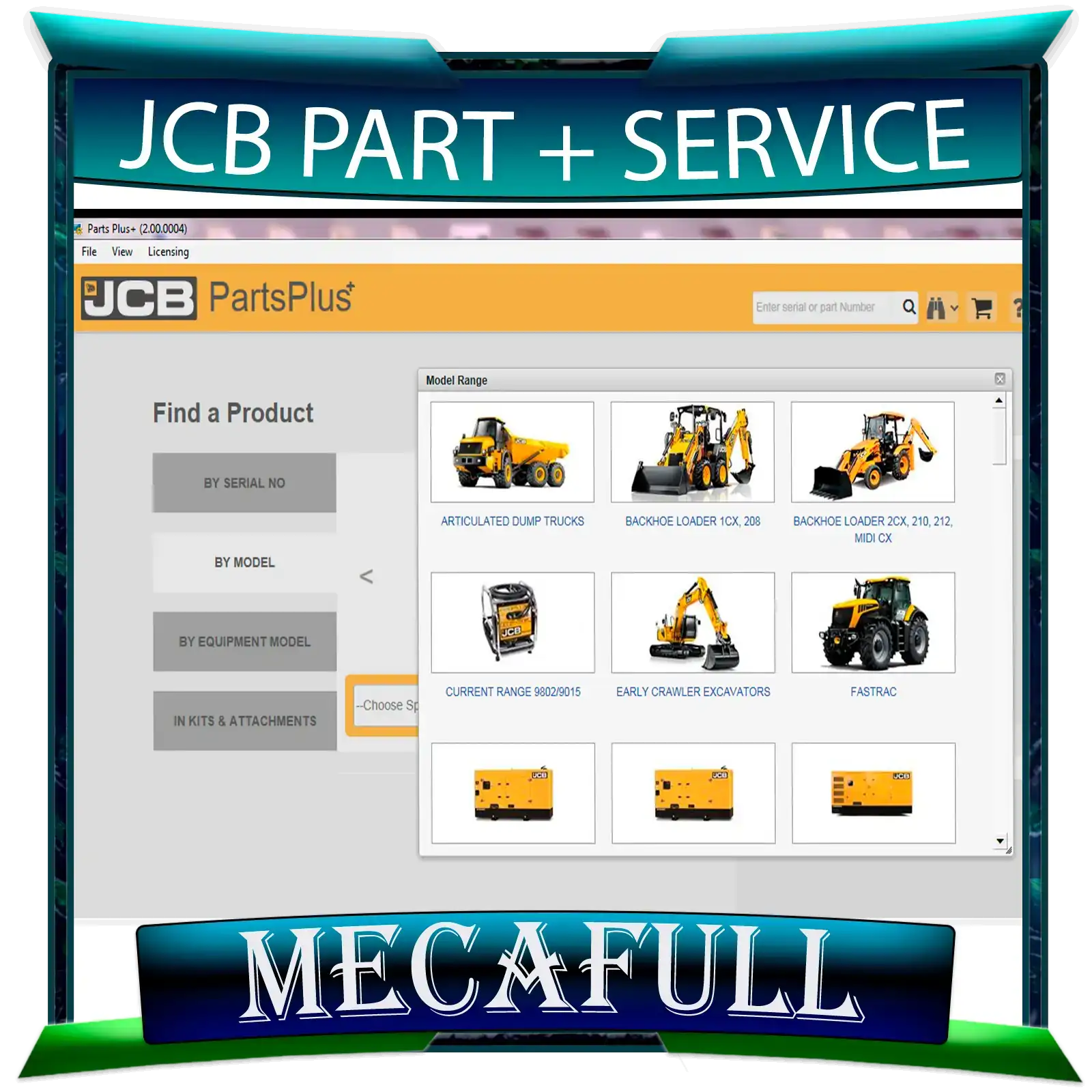 JCB PART PLUS + JCB SERVICIO 2017 