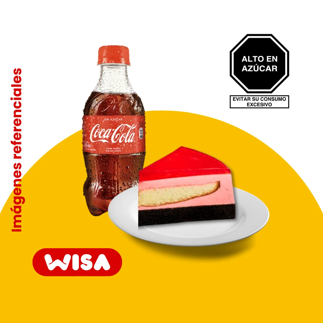  Torta Helada + Coca cola 300 ML