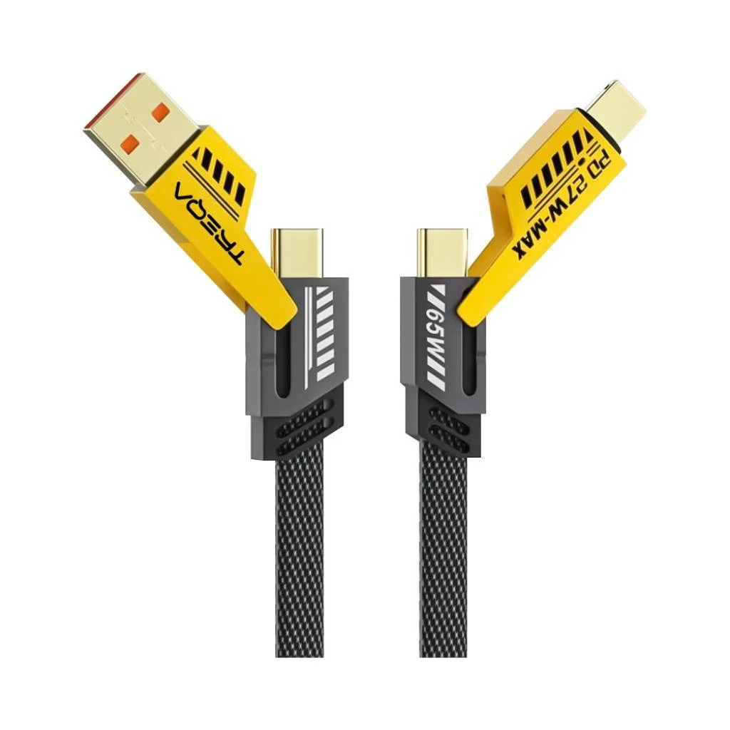 Cable Reforzado Premium 4en1 𝙏𝙍𝙀𝙌𝘼