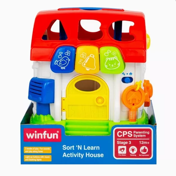 Casita de juegos con luces y sonido Winfun 4