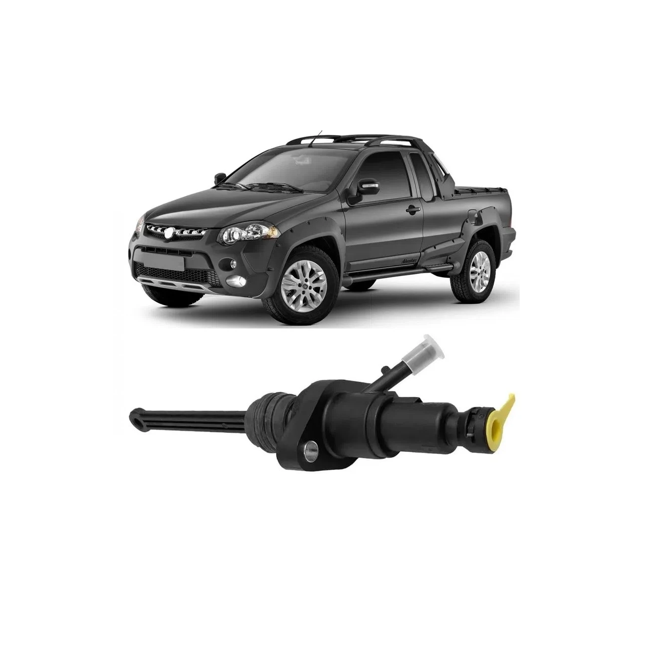 Cilindro bombin hidráulico pedal embrague FIAT Palio / Strada 2006-2020