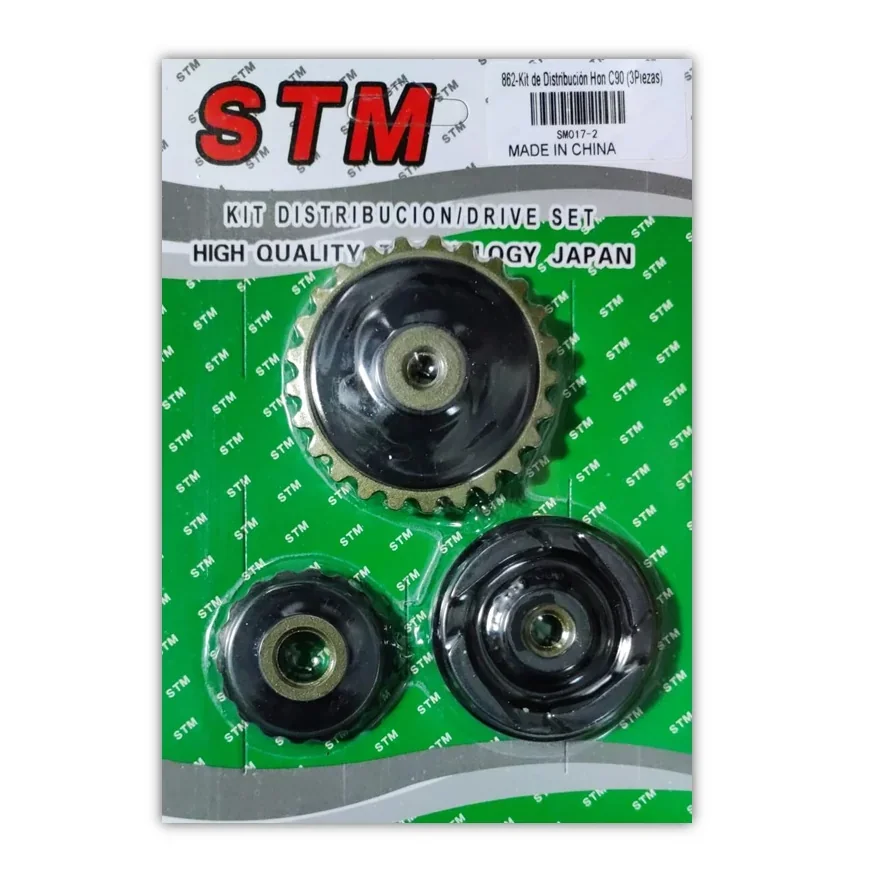 KIT DISTRIBUCION BIZ/WAVE/BLITZ 3PCS [STM] -14036