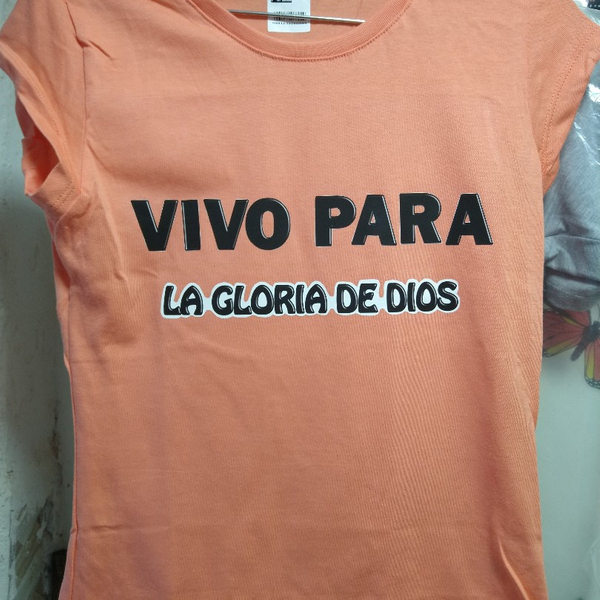 Camisetas con estampado transfer en ropa oscura, de color y algodon. 2