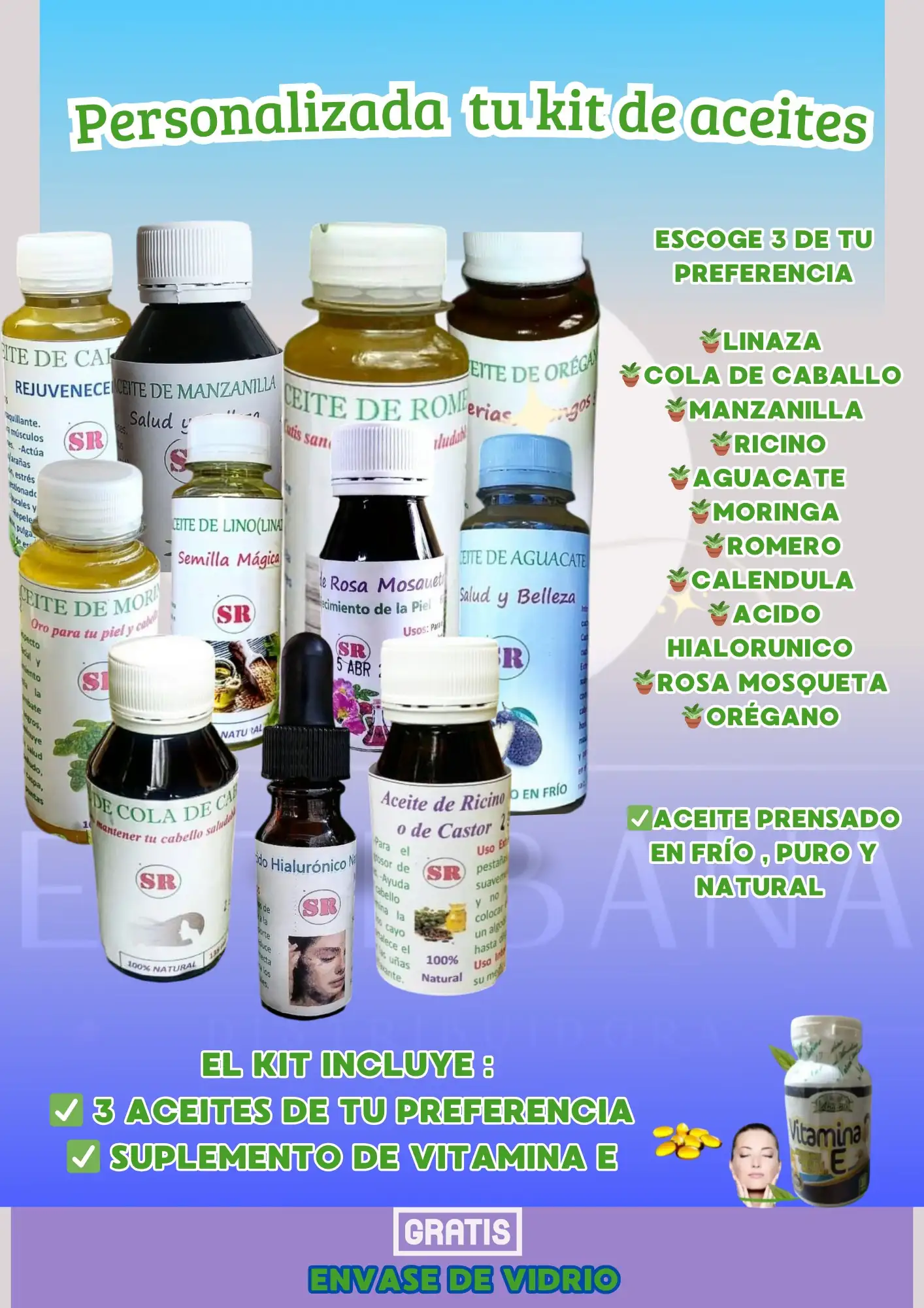 Kit de aceites