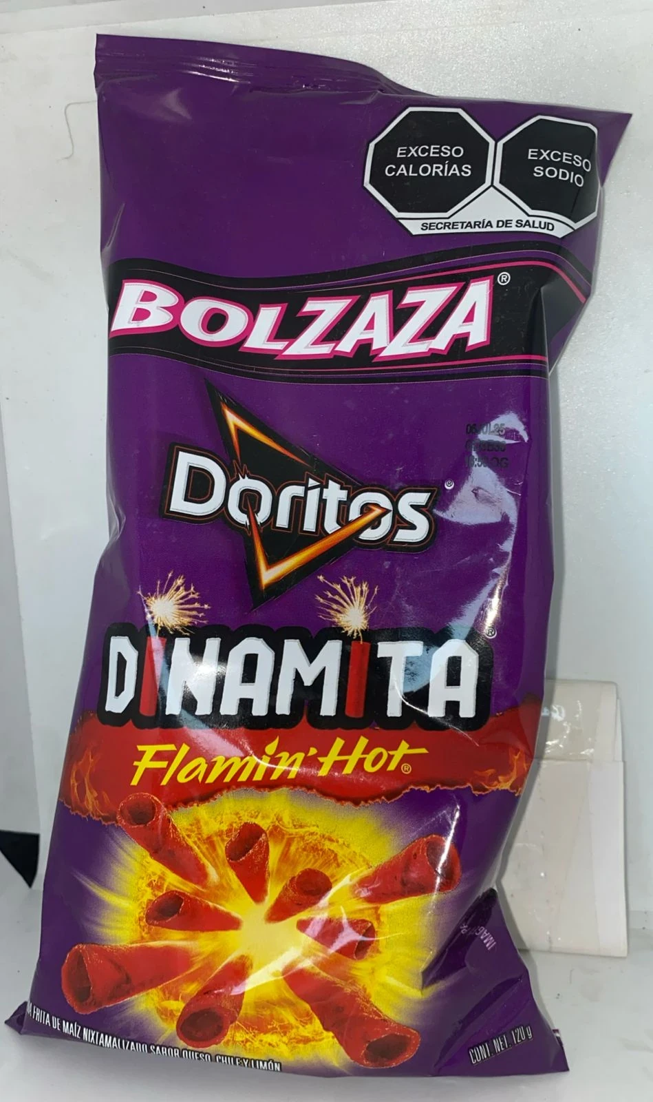BOLZAZA DINAMITA  FLAMIN HOT 120G