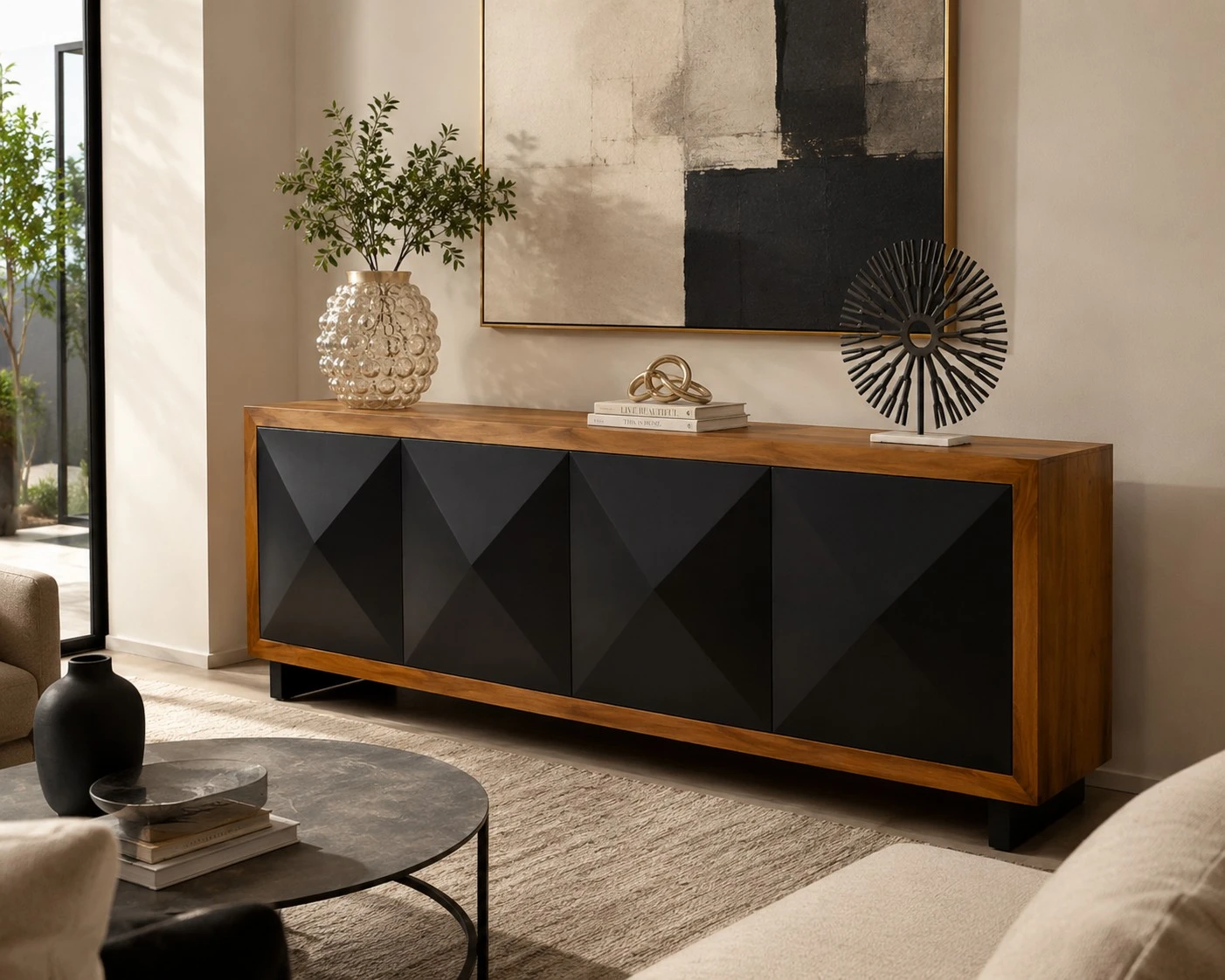Credenza ROMA Chapa Paorta Natural  3